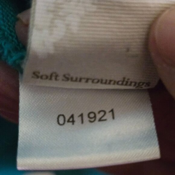 Soft Surroundings Marchesa Dress A Line Sustainable Exposed Seam Dress Size 1X - Picture 11 of 11